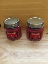 2 Old East Main Co. Single Wick 3 oz Mini Jar Candles Sparkling Cinnamon