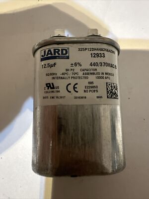 MARS JARD Janitrol Goodman Capacitor 12.5 uf 370 volt B9456-53