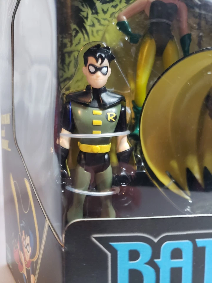 Batman, Robin, Posion Ivy BTAS Garden of Evil paquete de 3 Hasbro 2004 Foto 4 de 4
