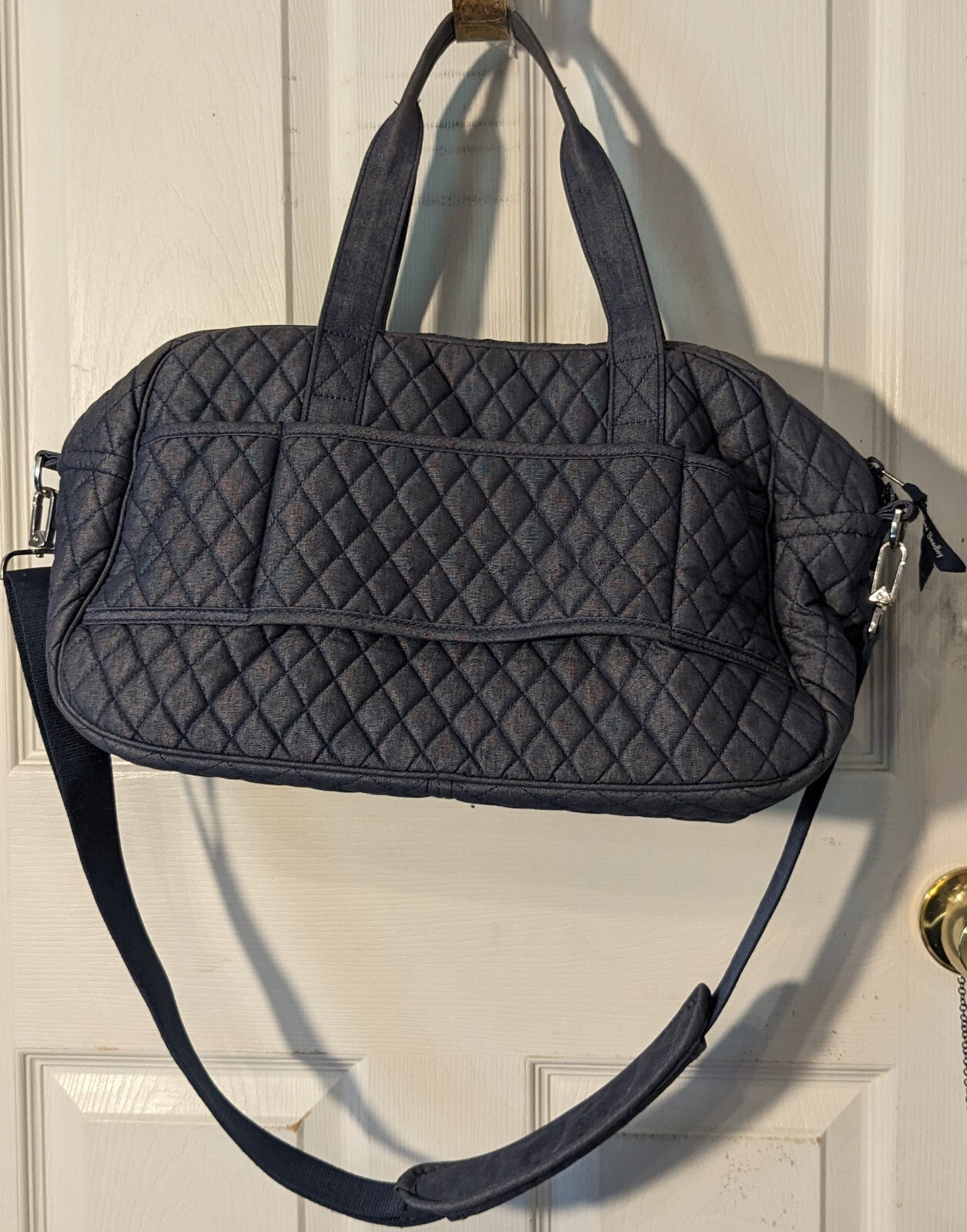 [Vera Bradley] Reef Water Blue Weekender Travel Bag