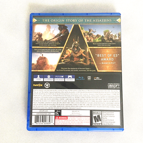 Assassin's Creed Origins Action Abenteuer Videospiel Playstation 4 - Bild 2 von 5