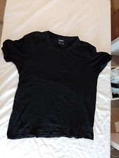 Mens T Shirt Livegy Size M Short Sleeves Blac...