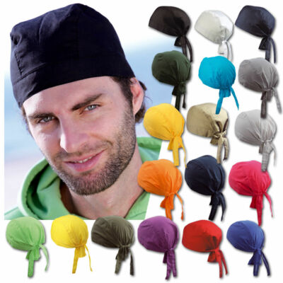Myrtle Beach MB041 Bandana Hat Kopftuch 18 Farben Piratentuch Bikertuch Cap NEU