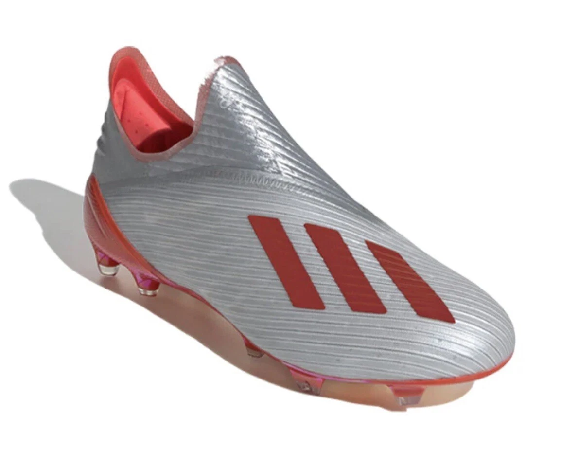 adidas X 19+ FG Silver/Red F35322 x Pure Chaos Predator 19 Men's Size | eBay