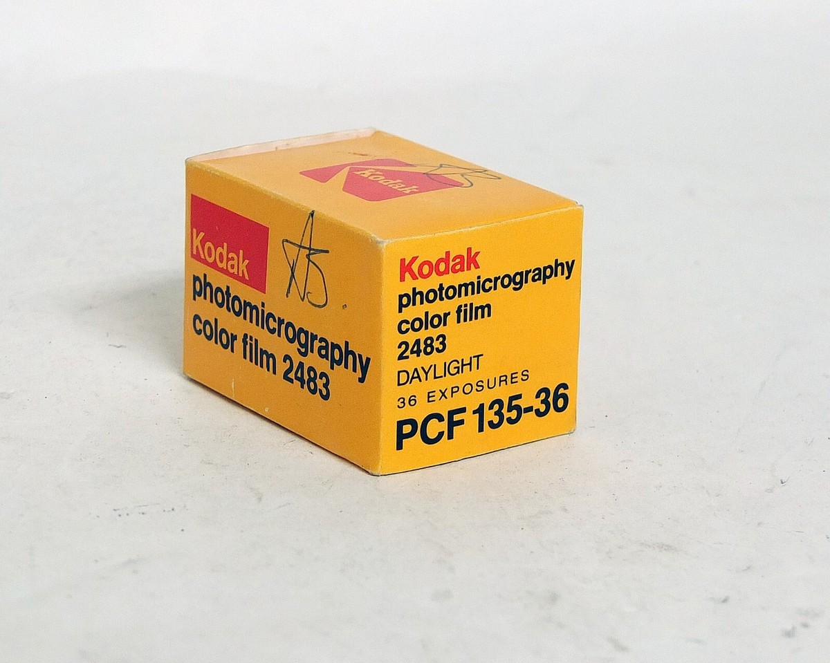 Kodak Photomicrography Color Film 2483 Daylight 35mm 36exp Kodak Photomicrography Color Film 2483 Daylight 35mm 36exp