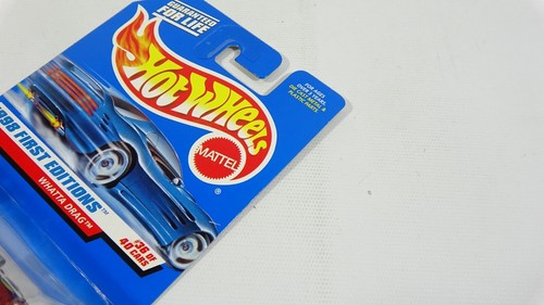 1997 Hot Wheels Die Cast Car Red Whatta Drag #36/40 1998 First Ed. #18856 - Picture 5 of 10