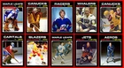 Hand Made Hockey Art Photo Cards 2.5” x 3.5” Stars Goalies Mint U-Pick Inv #852