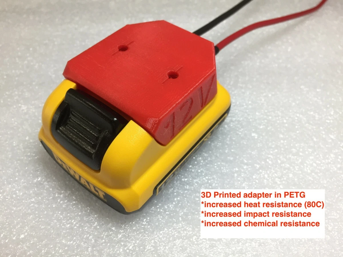 H battery adapter for DeWALT 12v Max dock power connector 12 gauge