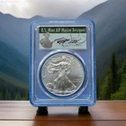 2019 SILVER EAGLE PCGS MS70 CLEVELAND FIRST DAY OF ISSUE FDI MINUTEMAN POP 100