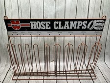 Vintage Wurth Hose Clamps Advertising Sign Store Metal Display