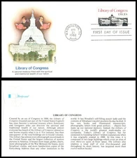 1982 Library of Congress Sc 2004 FDC Fleetwood knowledge books architecture UA
