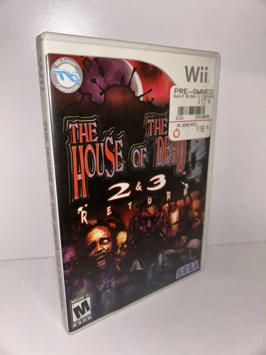 The House of the Dead 2 & 3 Return (Nintendo Wii, 2008) CIB-Tested