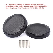6.5 Speaker Grill Cover for Saddlebag/Lids Lo...