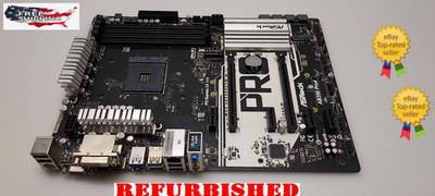 ASROCK AB350 PRO4 AMD DESKTOP DDR4 SOCKET AM4 GAMING ATX MOTHERBOARD GENUINE
