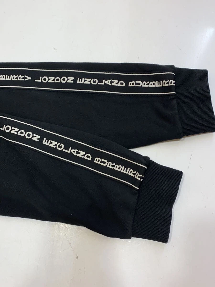 Felpa con cappuccio zip BURBERRY LONDON 20aw SIREN manica a nastro XL cotone BLK 8029527 usata