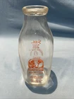 Vintage Antique Quart Glass Milk Bottle Robertson Rocky Ford Colorado