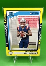 2024 Panini Donruss - Rated Rookie Joe Milton III #319 Press Proof Yellow (RC)