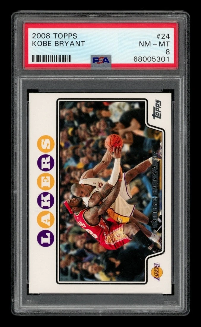 Topps Kobe Bryant Basketball 2008-09 Season Sports Trading Cards