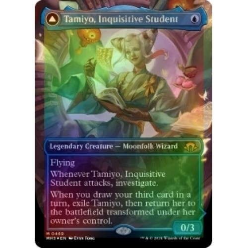 FOIL TAMIYO, INQUISITIVE STUDENT (BORDERLESS) (TEXTURED FOIL) Modern Horizons 3 - Picture 1 of 1