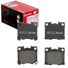 BREMBO BREMSBELÄGE BREMSKLÖTZE SATZ HINTEN passend für TOYOTA YARIS | P 83 186