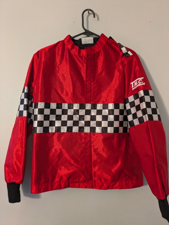 Chaqueta TMC Racewear Para Hombre Pequeña Hecha en EE. UU. Karting Streetwear Carreras Foto 2 de 4