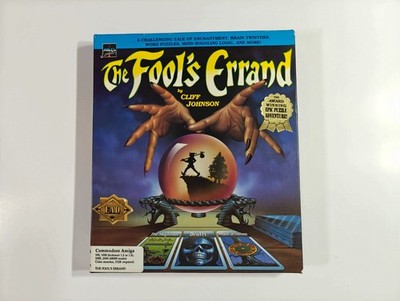 The Fool's Errand For Commodore Amiga CIB Great Condition!  A500/2000