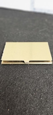 Business Card Holder Solid Brass  Engravable Pocket Wallet for ID Credit Cards