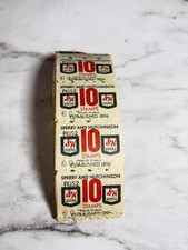 S&H Green Stamps #10~15 Connected Unused Stamps (3097)