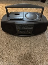 Vintage Sony CFD-V15 Radio - Cassette  CD Untested - For Parts/Repair