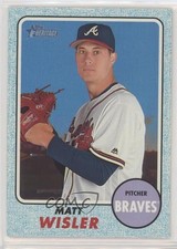 2017 Topps Heritage Blue Border /50 Matt Wisler #112 6z2
