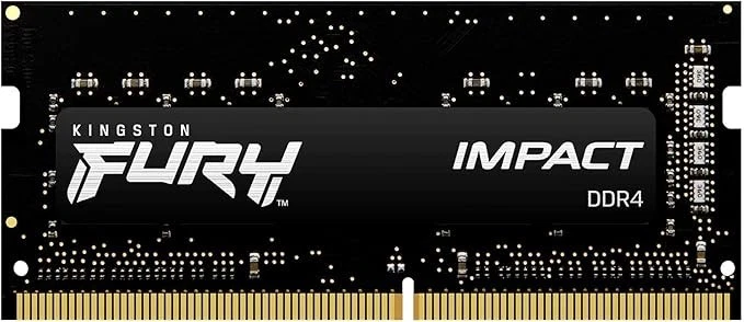 SO-DIMM DDR4 Kingston FURY Impact Black PnP 32GB (2x16GB) KF432S20IBK2-32 - Immagine 2 di 3