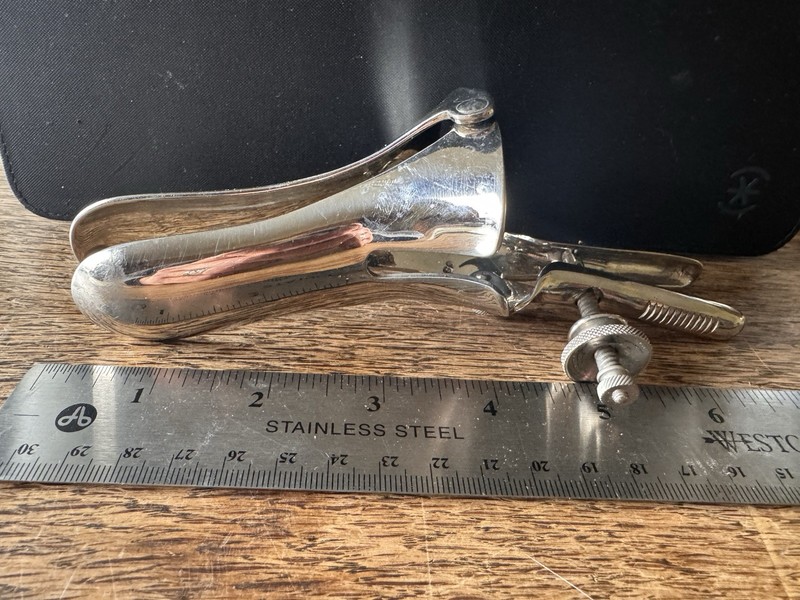 Vintage Vaginal Speculum Gynecology Instrument