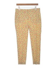 PRADA Slacks BeigexOrangexYellow(Flower Pattern) 40(Approx. M) 2200682920193