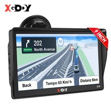 XGODY 9 Zoll Auto GPS Navigationsgerät mit Sonnenschirm Wohnmobil Navi EU Karten