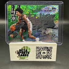 2025-26 Topps BASKETBALL Clutch City DYLAN HARPER Rookie GREEN Holo Foil /99