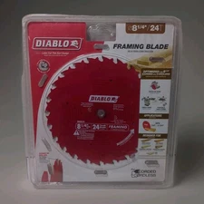 Diablo D0824X 8-1/4" x 24 Tooth Framing Saw Blade - New & Sealed!!