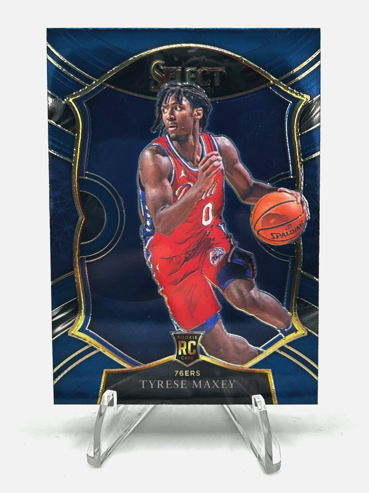 2020-21 Panini Select - Tyrese Maxey #81 (RC)