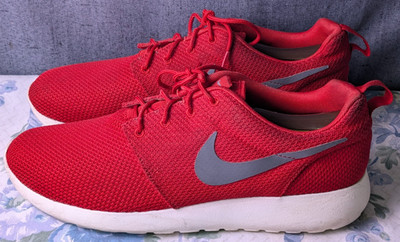 Nike Roshe One Run Challenge 2012 Red Men's 10.5 Sneakers Gym Shoes 511881-601