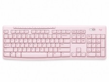 Logitech MK270 Rose Pink Wireless Keyboard Re...