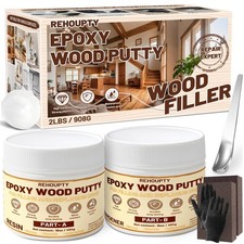 Epoxy Wood Putty Filler Kit, High Capacity Strength Wood Epoxy  Repair Kit -...