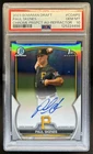 2023 Bowman Draft Paul Skenes Chrome Auto Refractor 1st #/499 Pirates PSA 10