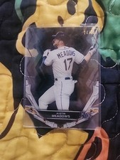 Austin Meadows #54 2019 Topps High Tek Black #/50