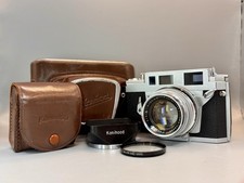 MINT Konica IIIA Rangefinder Film Camera Body 50mm F/1.8 Lens From JAPAN