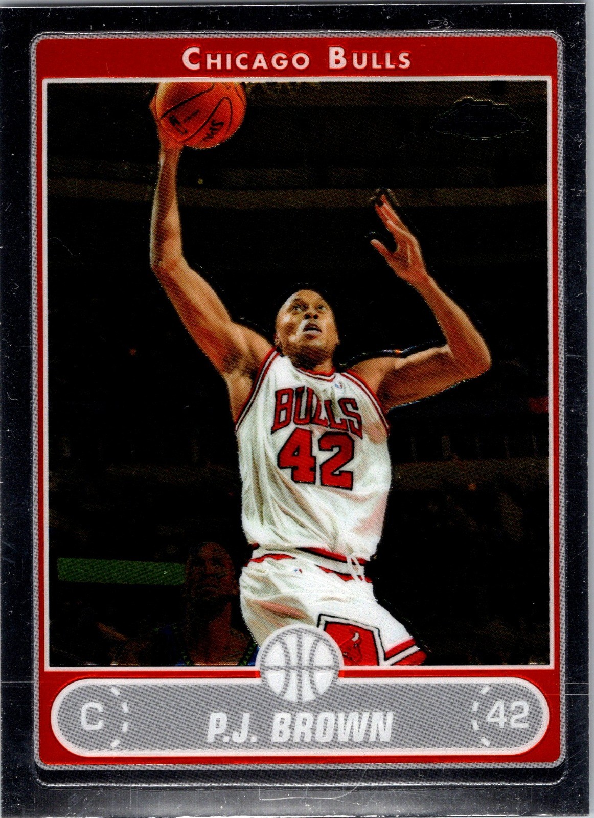 P.J. Brown Topps Chrome 146 VG Base