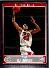 P.J. Brown Topps Chrome 146 VG Base
