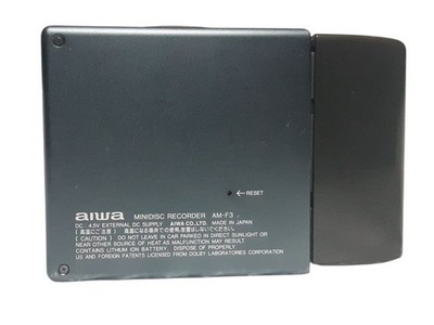Operation Item Aiwa Portable Md Recorder Am-F3 Vibtage JPN Limited