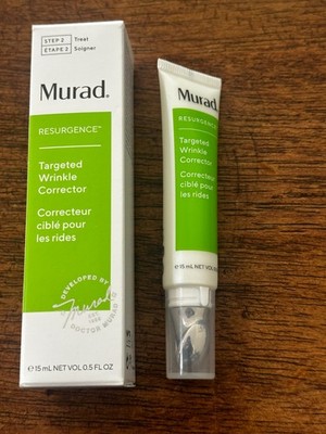 Murad Resurgence Targeted Wrinkle Corrector  0.5 oz / 15mL New In Box SHIPS FREE