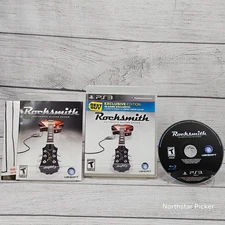 Rocksmith [Best Buy Edition] (Playstation 3, 2011) w/ Manual | No Cable | Tested