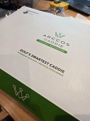Arccos Caddie Smart Sensors Komplettset x18 Golfschläger Sensoren schwarz/grün