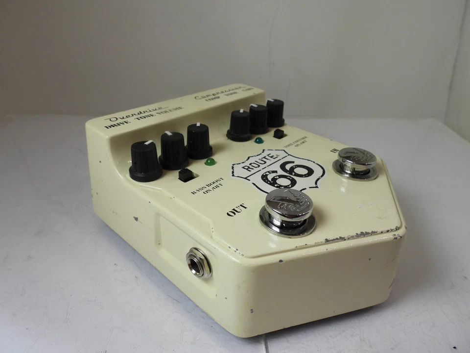 Visual Sound Route 66 American Overdrive Compressor Effects Pedal Version 2 V2 - Image 2 of 4
